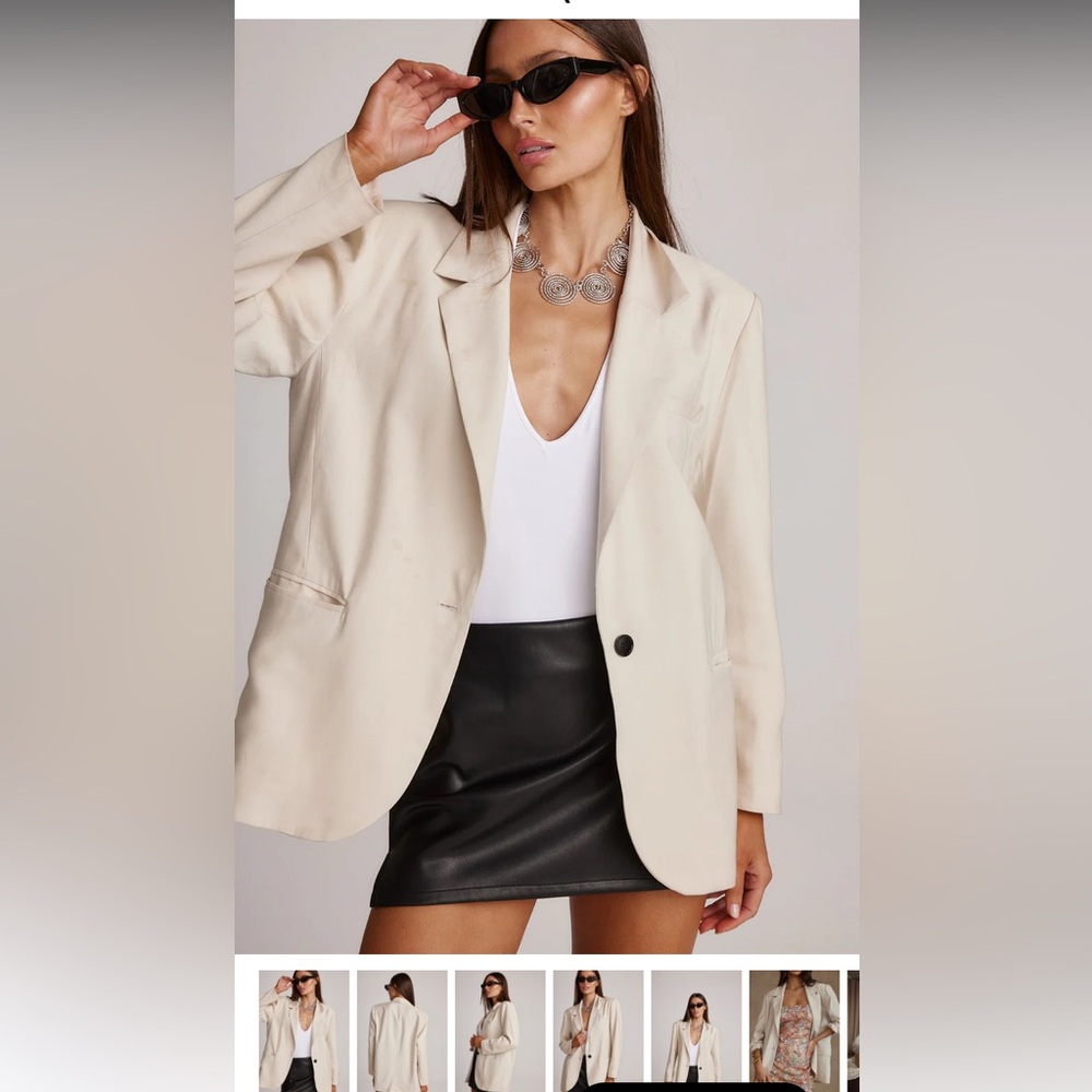Oversized blazer